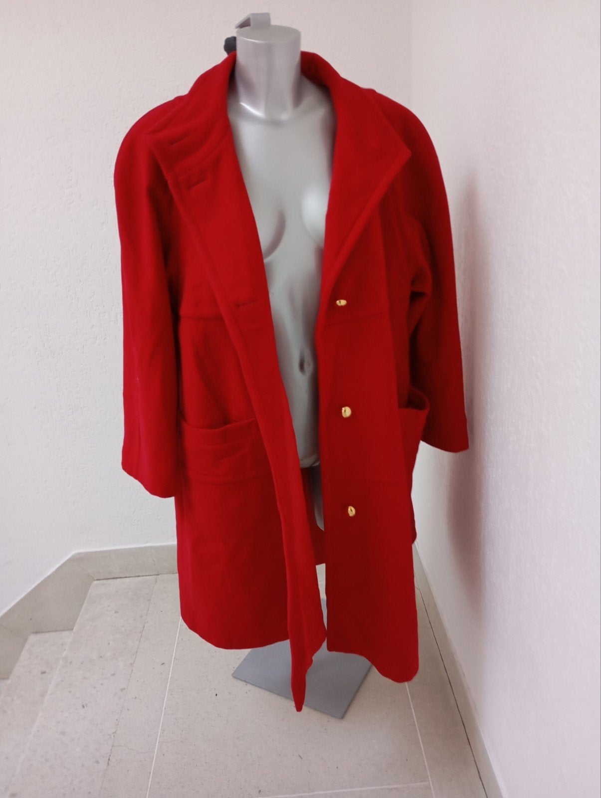 dames jas wol maat 46, Enlèvement ou Envoi, Taille 42/44 (L)