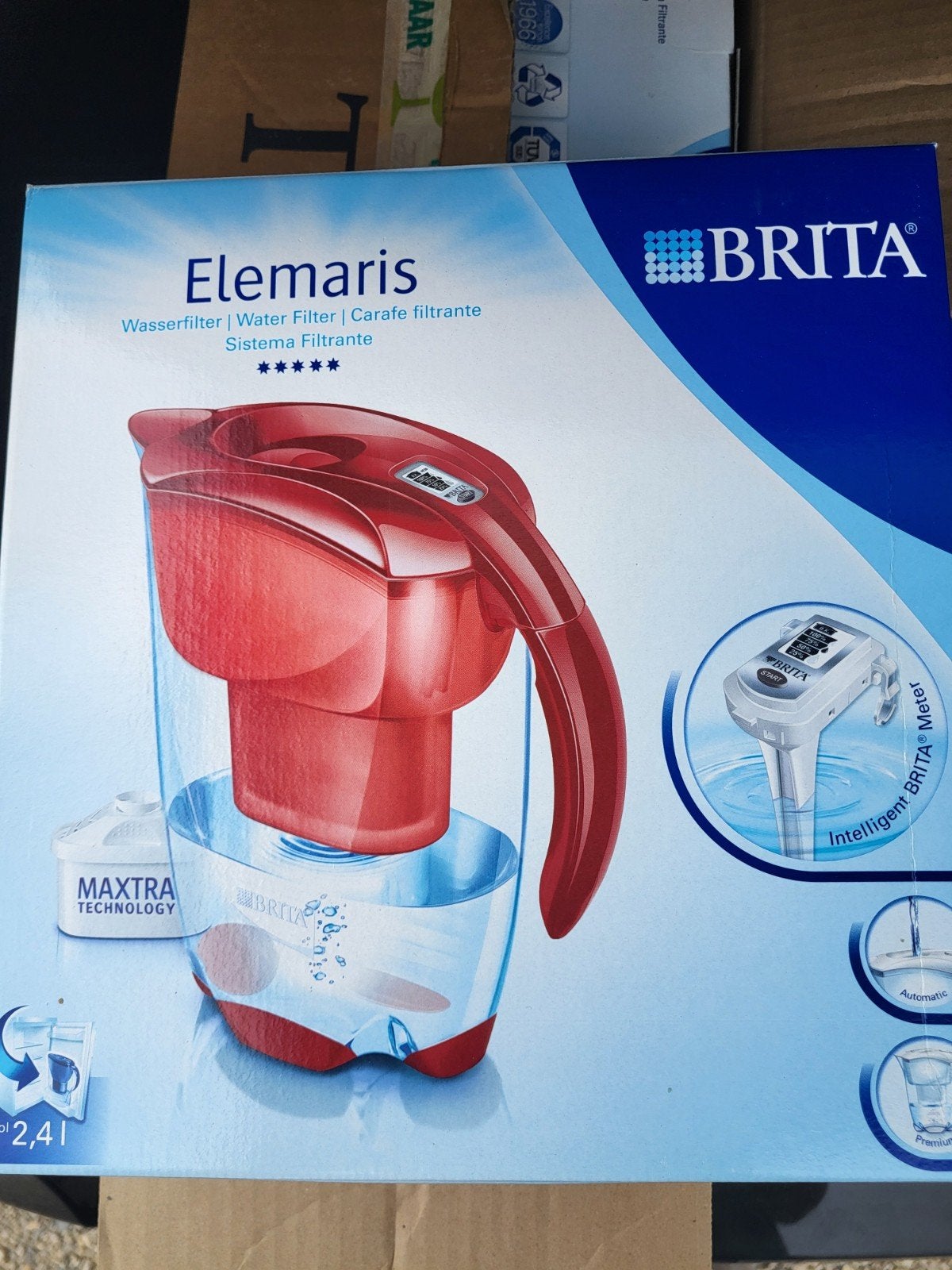 Waterkan brita, Ophalen
