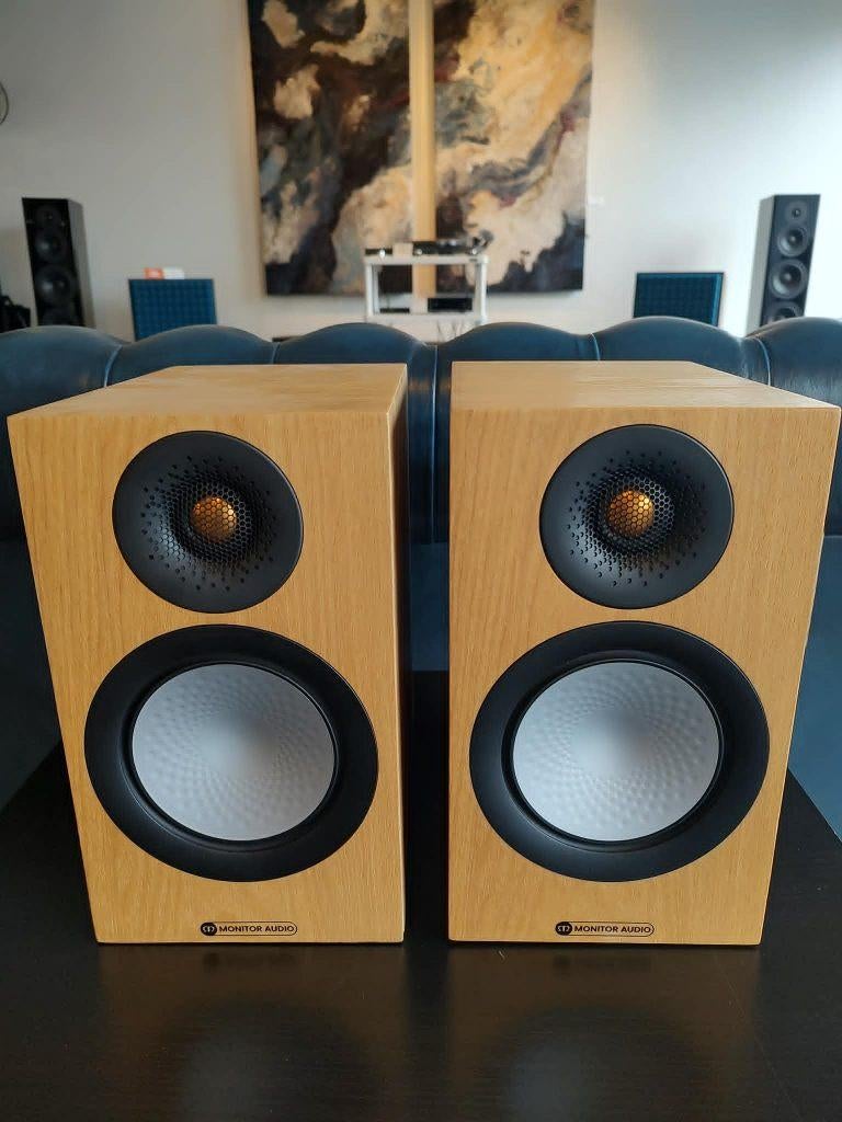 Monitor Audio Silver 50 7G – Demo set, Audio, Tv en Foto, Luidsprekerboxen, Zo goed als nieuw, 120 watt of meer, Front, Rear of Stereo speakers