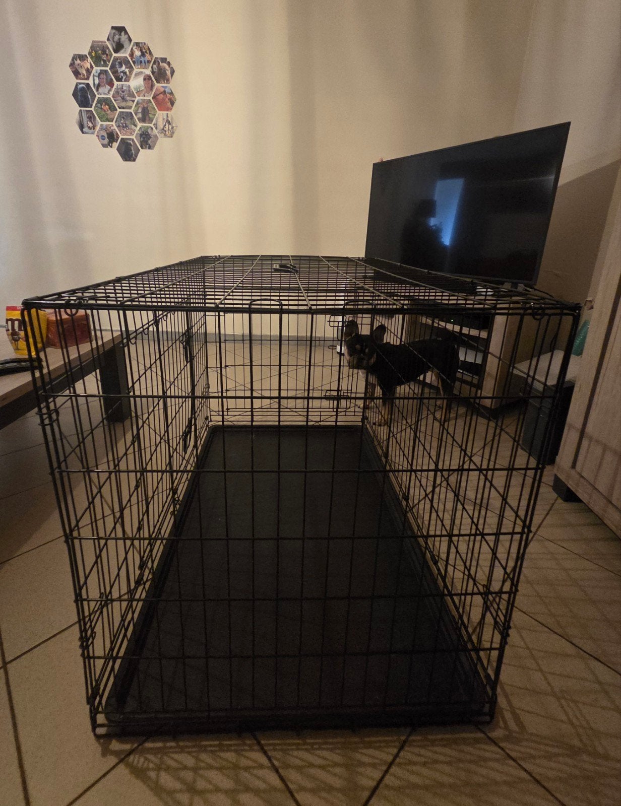 Bench 106cm, Dieren en Toebehoren, Hondenhokken, Ophalen, Gebruikt, 75 tot 110 cm, Hondenkennel