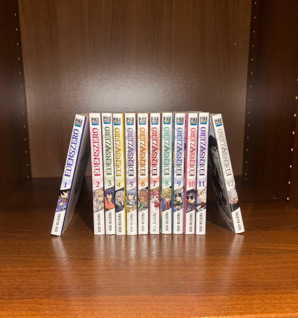 Manga Edens Zero 1 à 12, Plusieurs comics, Enlèvement, Utilisé, Europe