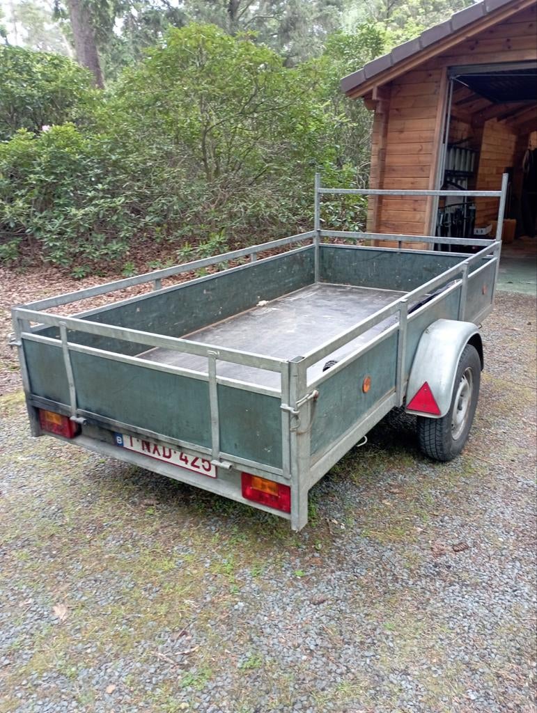 Aanhangwagen niet geremd, Ophalen