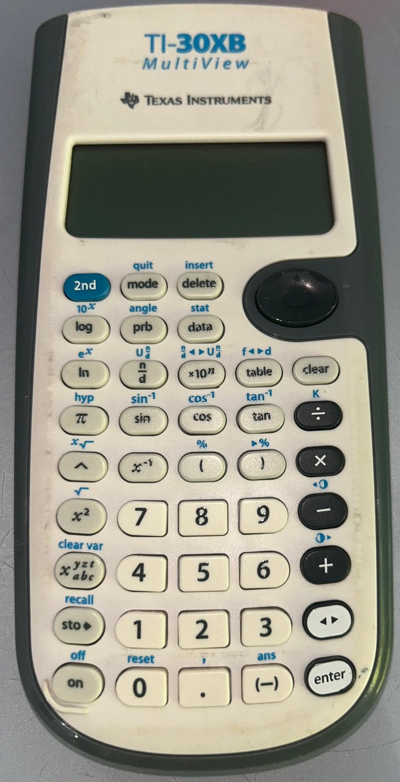 TI-30XB Wetenschappelijke rekenmachine, Diversen, Rekenmachines, Ophalen of Verzenden, Grafische rekenmachine, Gebruikt