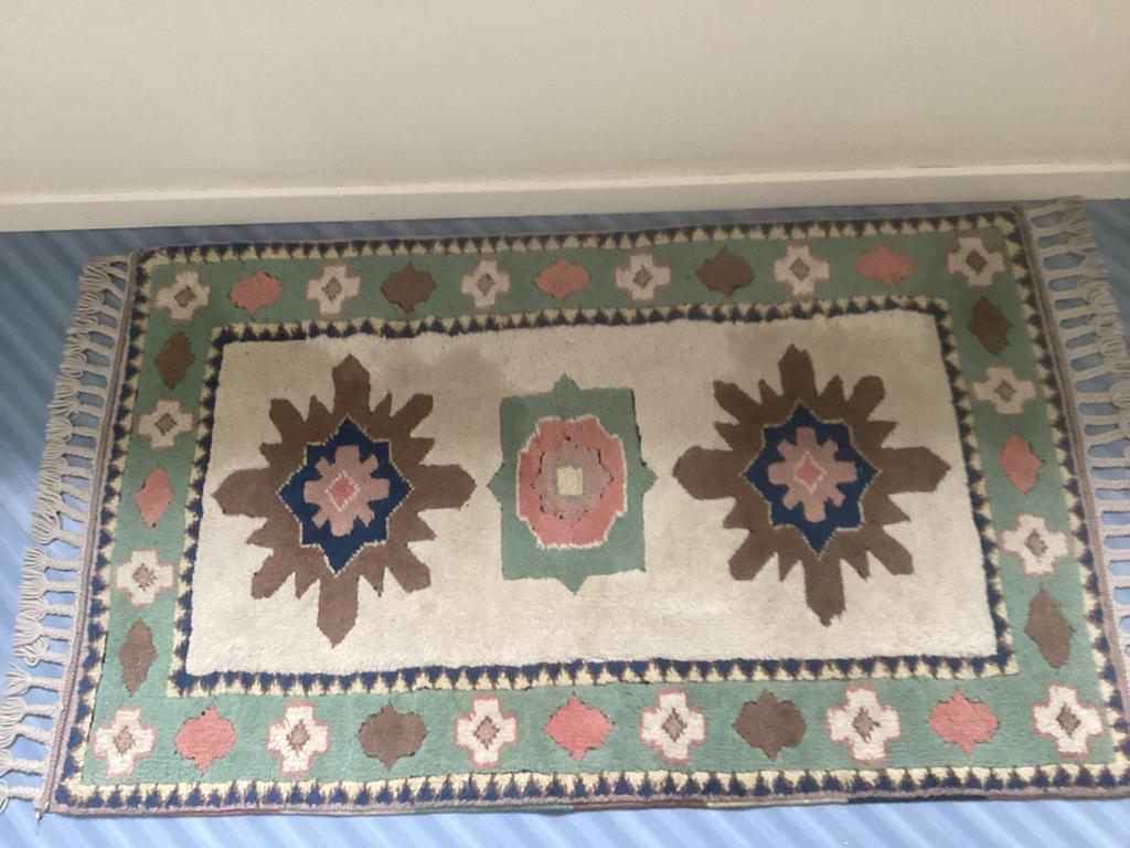 “Handgeknoopt Turks tapijt/Kusadasi/wol /140x70cm”, Ophalen, Zo goed als nieuw