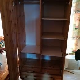 kleerkast grenen, Huis en Inrichting, Ophalen, Gebruikt