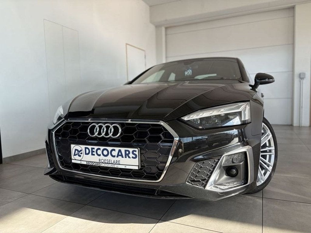 Audi A5 New S-Line / Leder / Apple Carplay - Android Auto /, Auto's, Automaat, Zwart, 5 zetels, 5 deurs