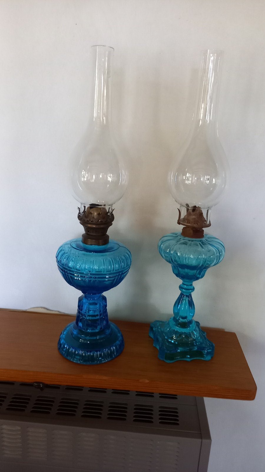 Twee zeer oude lichten zeer goede staat ( 20 € voor de twee, Antiek en Kunst, Antiek | Verlichting, Ophalen of Verzenden
