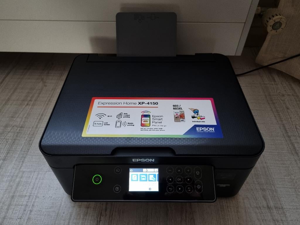 Epson XP-4150 + 9 extra cartridges, Informatique & Logiciels, Imprimantes, Wi-Fi intégré, Epson, Enlèvement, Imprimante à jet d'encre