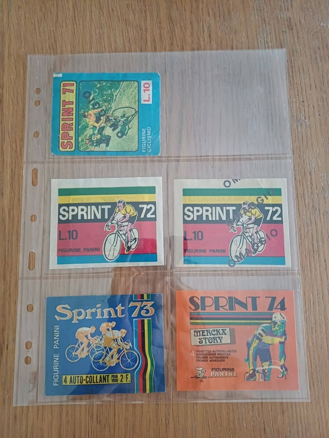 Panini lot Sprint zakjes, Ophalen of Verzenden, Sticker