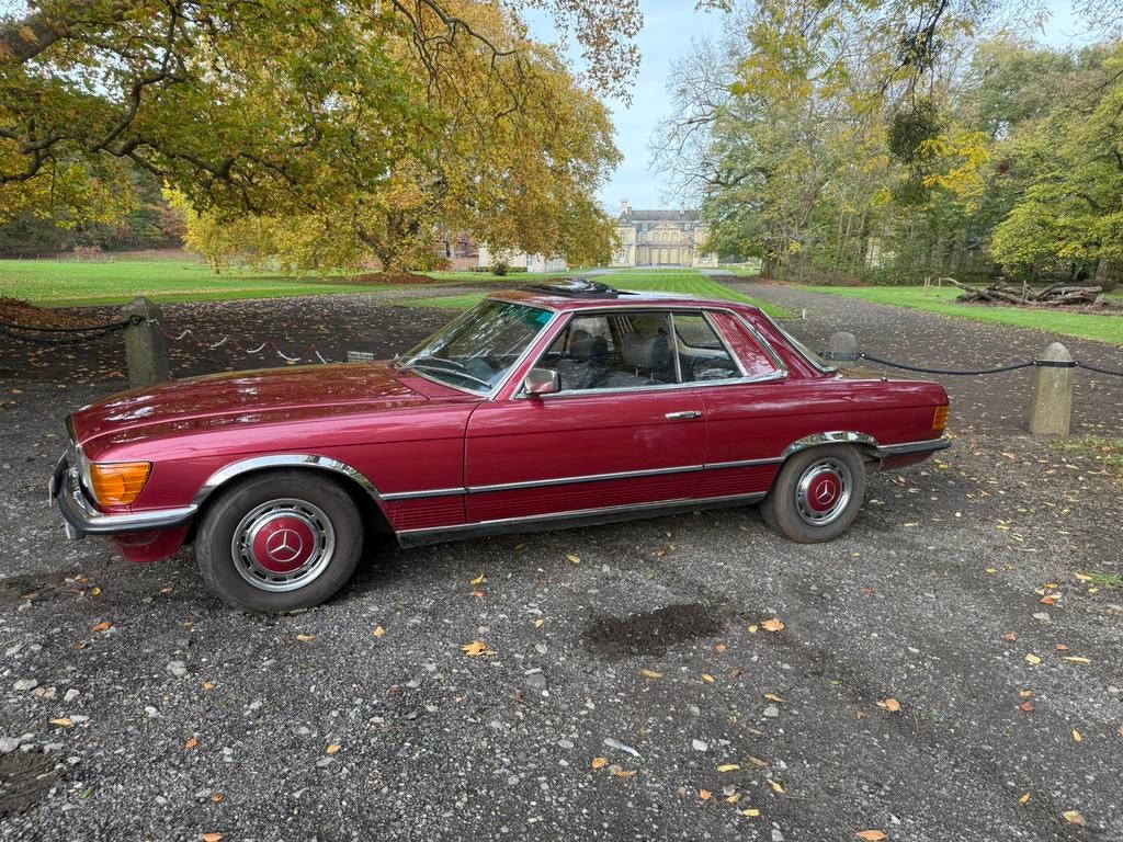 Mercedes SLC 350 1979 V8 Coupe Opendak SHOWROOM Staat, foto 4