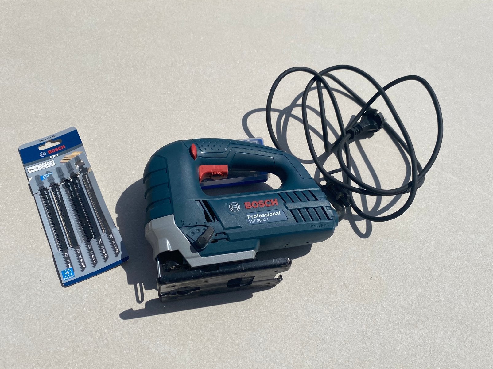 Bosch Professional decoupeerzaag GST8000e, Ophalen, Zo goed als nieuw, Decoupeerzaag