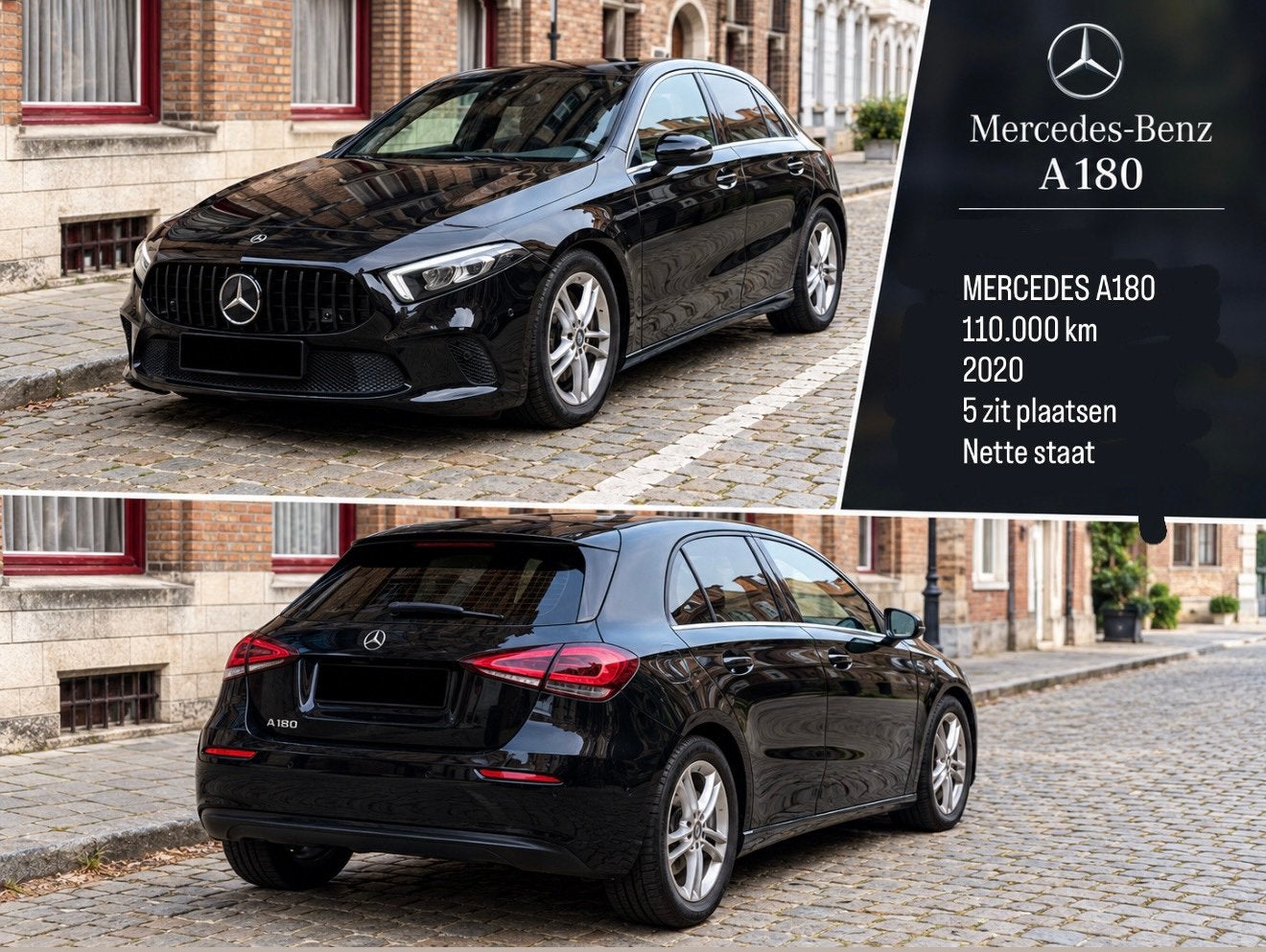 Mercedes benz a180, Auto diversen, Ophalen, Zo goed als nieuw
