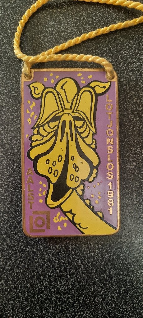 Medaille carnaval Aalst Lotjonslos 1981, Enlèvement ou Envoi