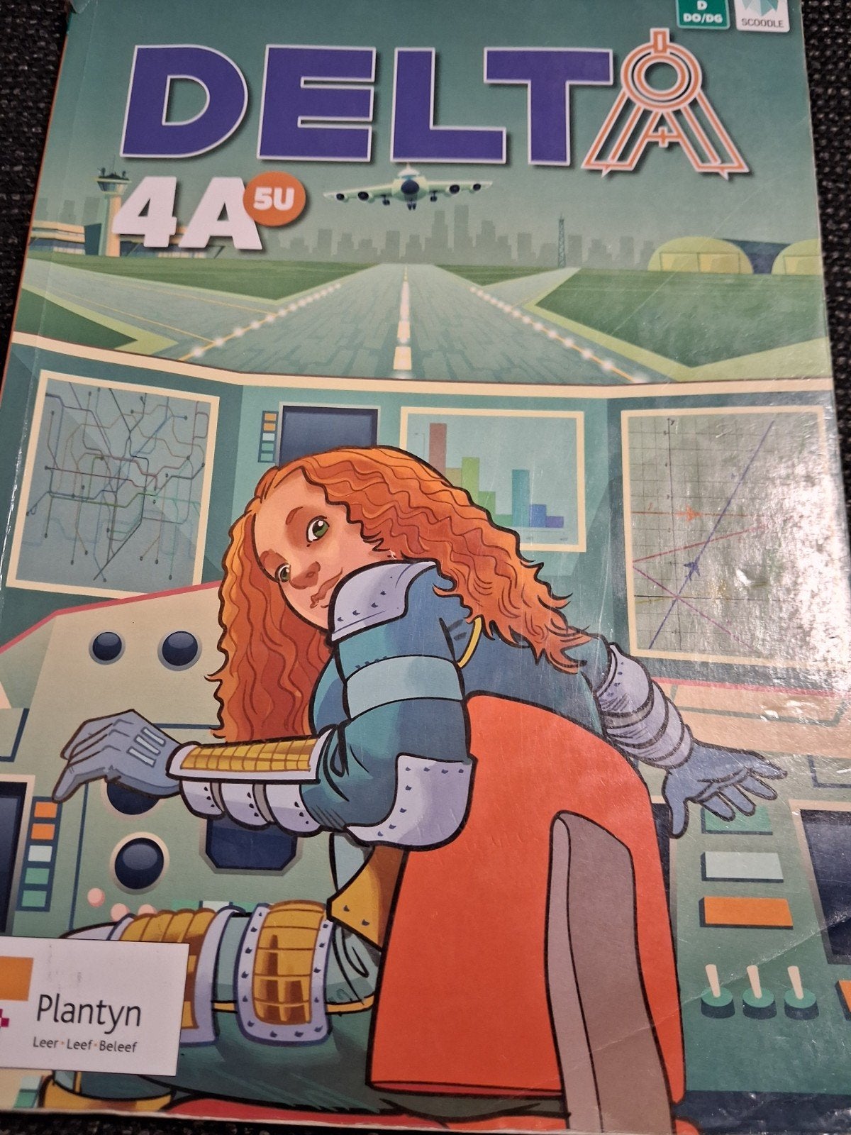 Delta 4A wiskundeboek, Boeken, ASO, Wiskunde A, Plantyn, Ophalen