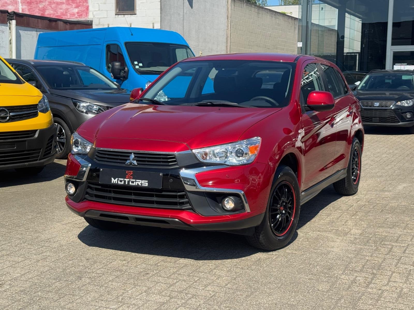 Mitsubishi ASX | Benzine | Euro 6b | 16.000 km!, Autos, Mitsubishi, Rouge, Achat, 1590 cm³, Euro 6
