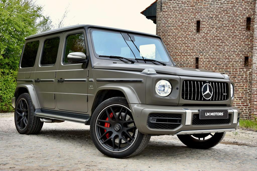 Mercedes-Benz G-Klasse 63 AMG *PANO DAK* MANUFAKTUR* OLIVE G, Autos, Mercedes-Benz, Argent ou Gris, 430 kW, Euro 6, Entreprise