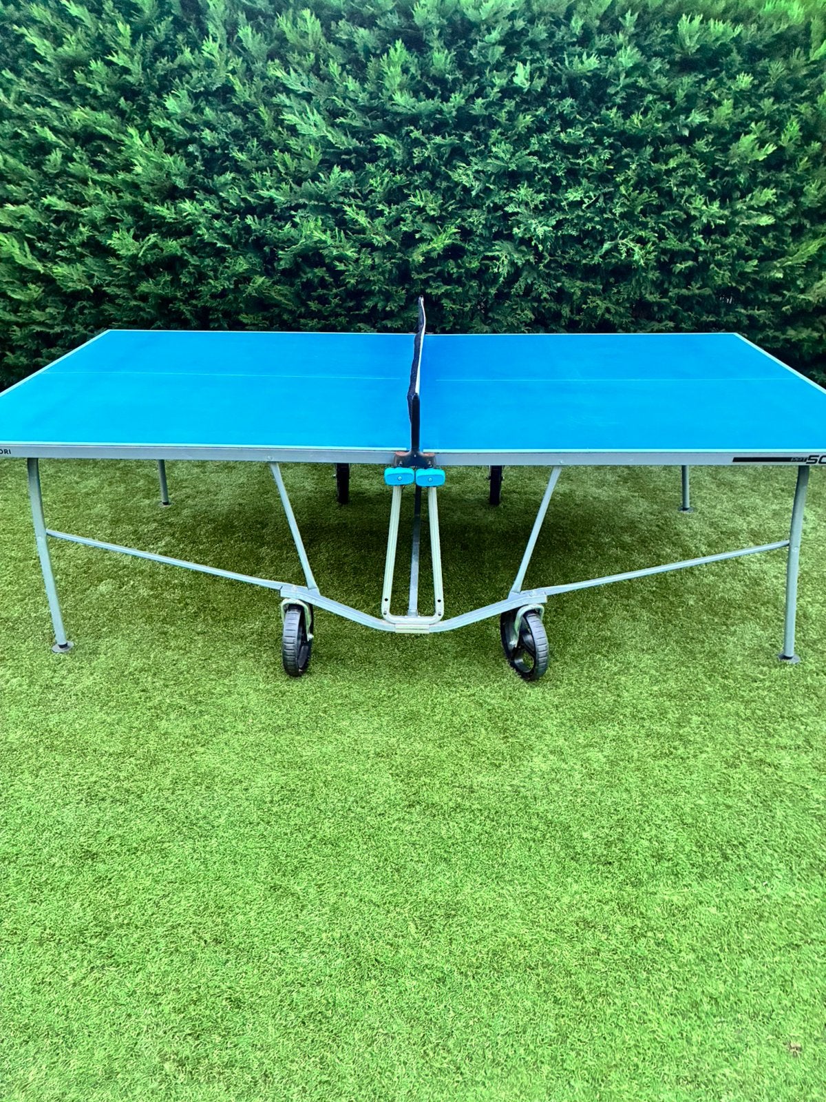 Pingpong tafel, Ophalen, Gebruikt, Tafel Outdoor, Inklapbaar