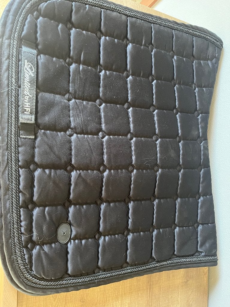 Dekje, Ophalen, Gebruikt, Zwart, Dressuurdekje