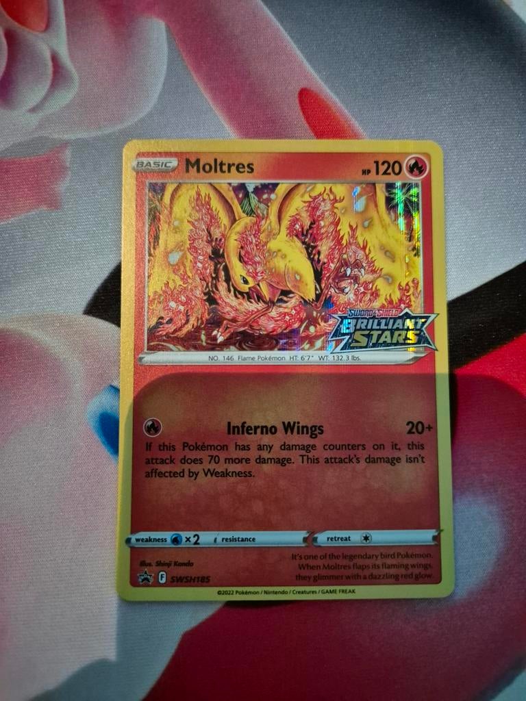 Moltres brilliant stars stamped swsh185, Ophalen of Verzenden, Nieuw