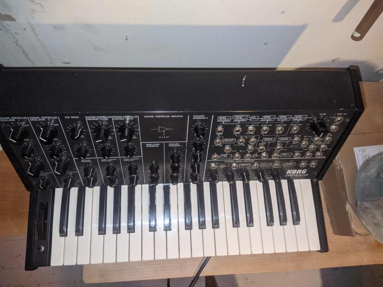 Verkoop de originele en gereviseerde Korg MS 20, Muziek en Instrumenten, Keyboards, Ophalen of Verzenden, Korg