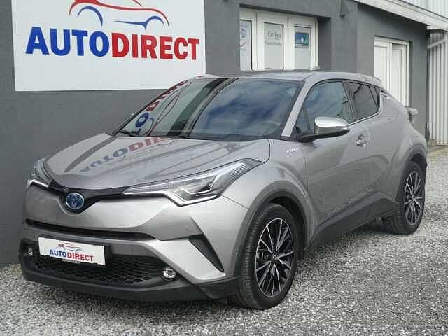 Toyota C-HR Hybrid 1.8i VVT-i C-Hic Cuir, Led, Navi, Camera, Automaat, Zwart, Bedrijf, 5 zetels