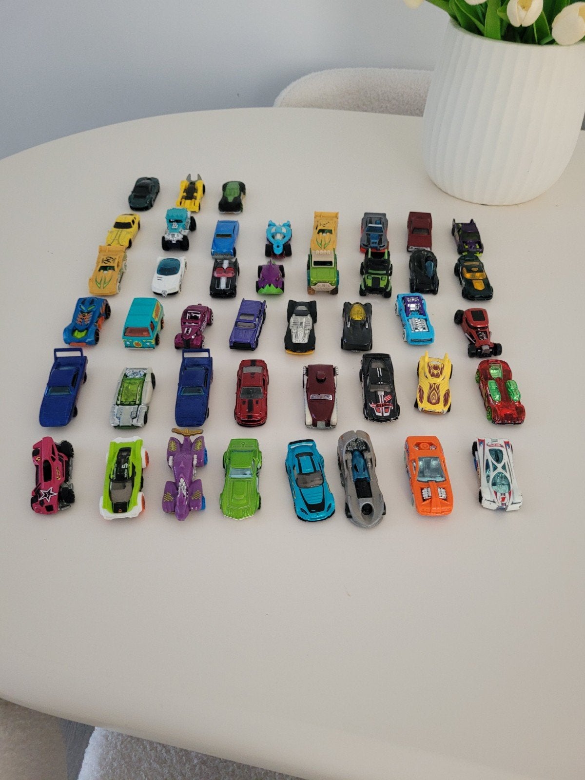 Hotwheels Melanger, Ophalen