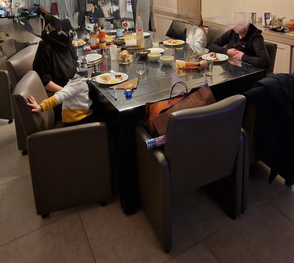Roterende biljart/eettafel, Sport en Fitness, Biljarten en Poolen, Ophalen, Gebruikt, Biljarttafel