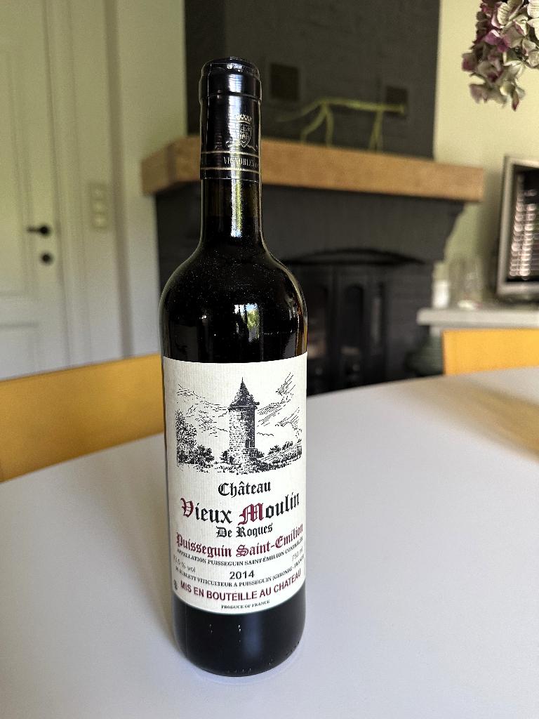 Rode wijn Chateau Vieux Moulin De Roques 2014, Neuf, Enlèvement, Vin rouge, France