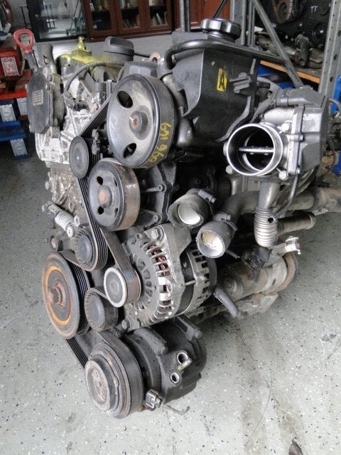 Moteur D20DT Complet ACTYON SSANGYONG, Envoi, Utilisé, Skoda
