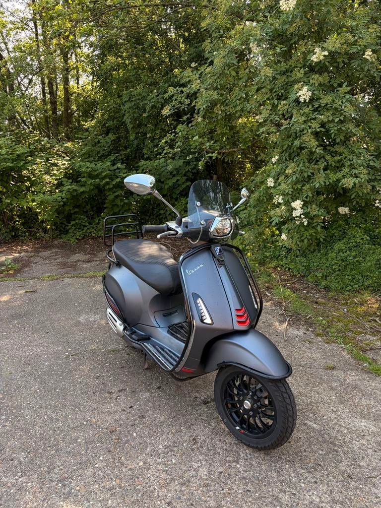 Vespa Sprint S 50cc 2022 IGET AKlasse, Vespa S, Comme neuf, Enlèvement, Classe A (25 km/h)