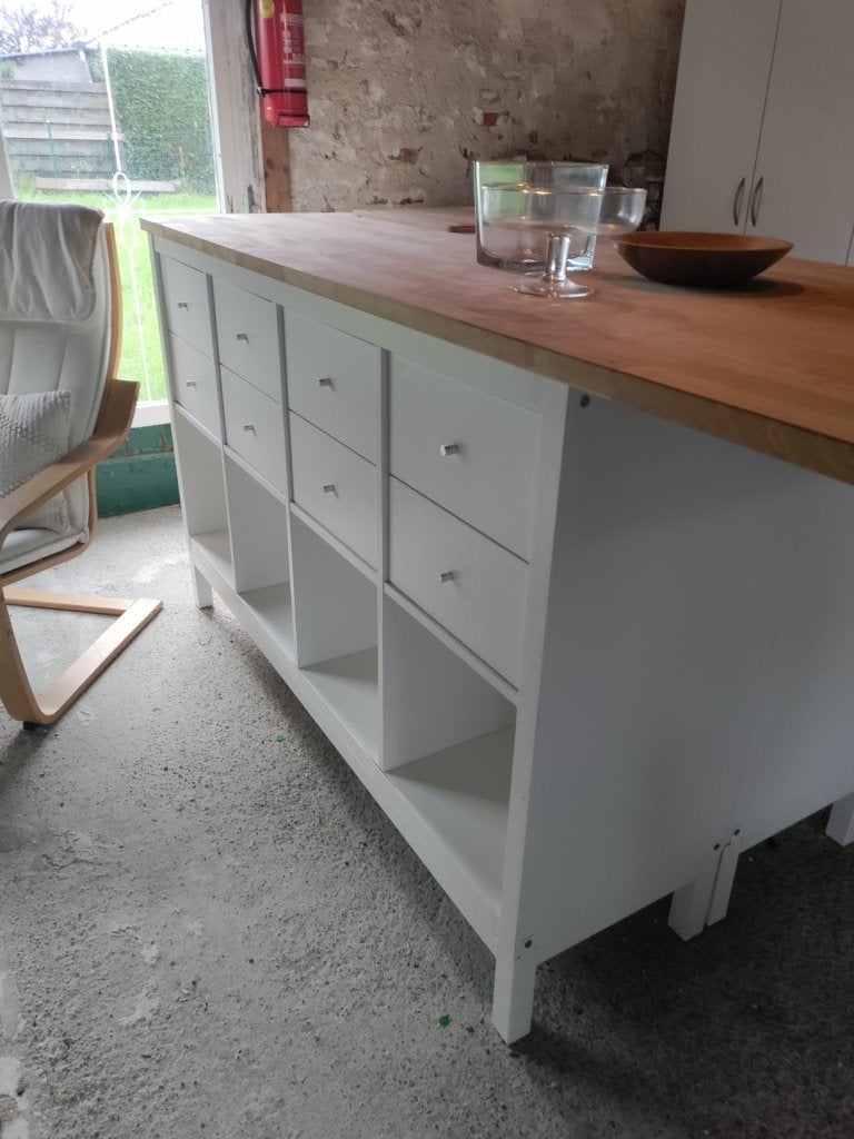 Volledig keukeneiland, Enlèvement, Utilisé
