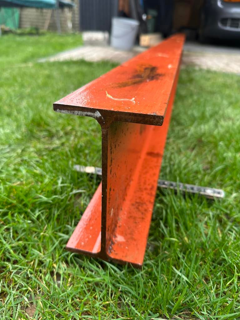 poutre en fer IPE160 de 2m79, Doe-het-zelf en Bouw, Ophalen, Gebruikt, IJzer