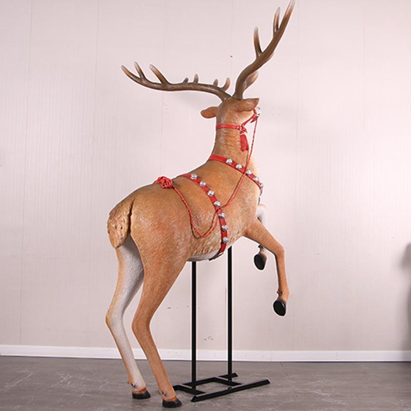 Giant Rearing Reindeer – Rendier Hoogte 227 cm, Diversen, Kerst, Ophalen, Nieuw
