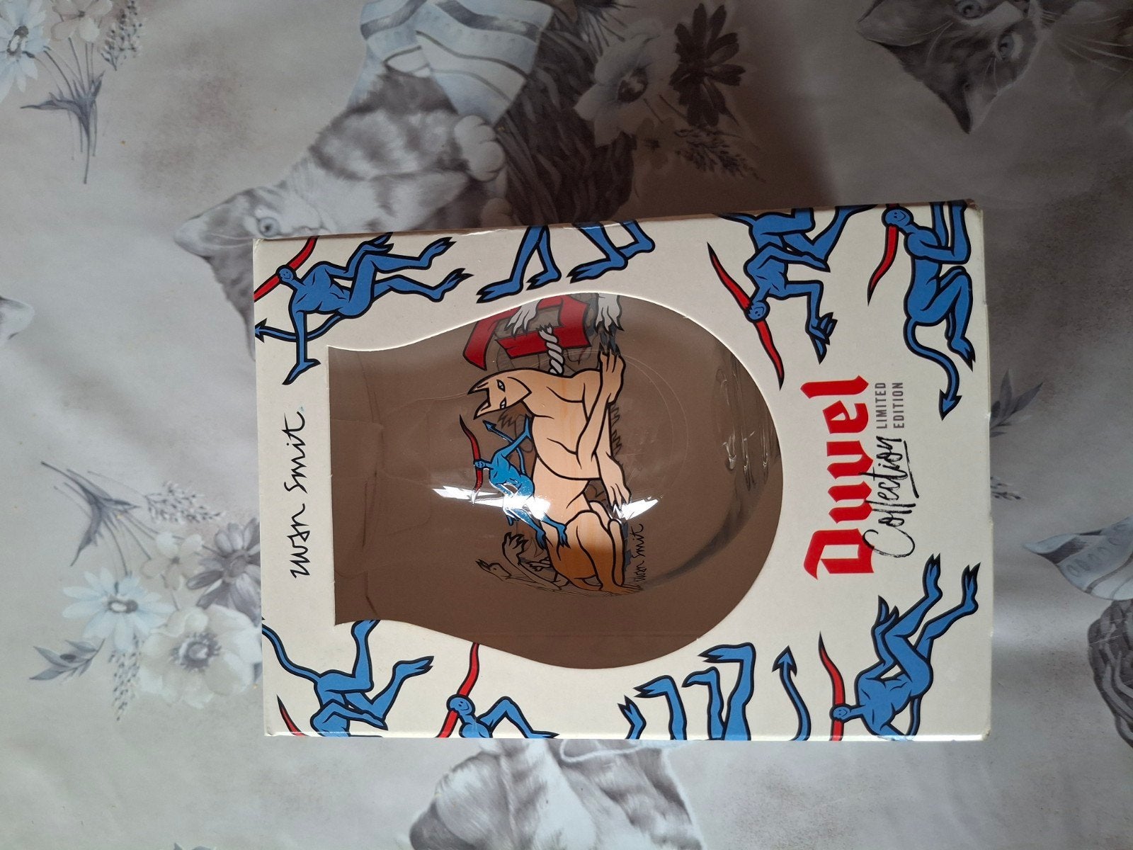 Duvel glas kat, Ophalen of Verzenden