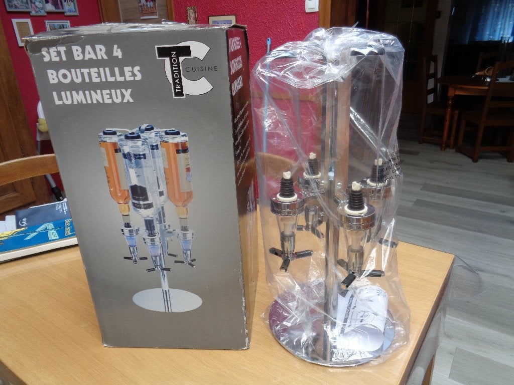 Bar doseur 4 bouteilles nouveau toujours dans emballage, Enlèvement, Neuf