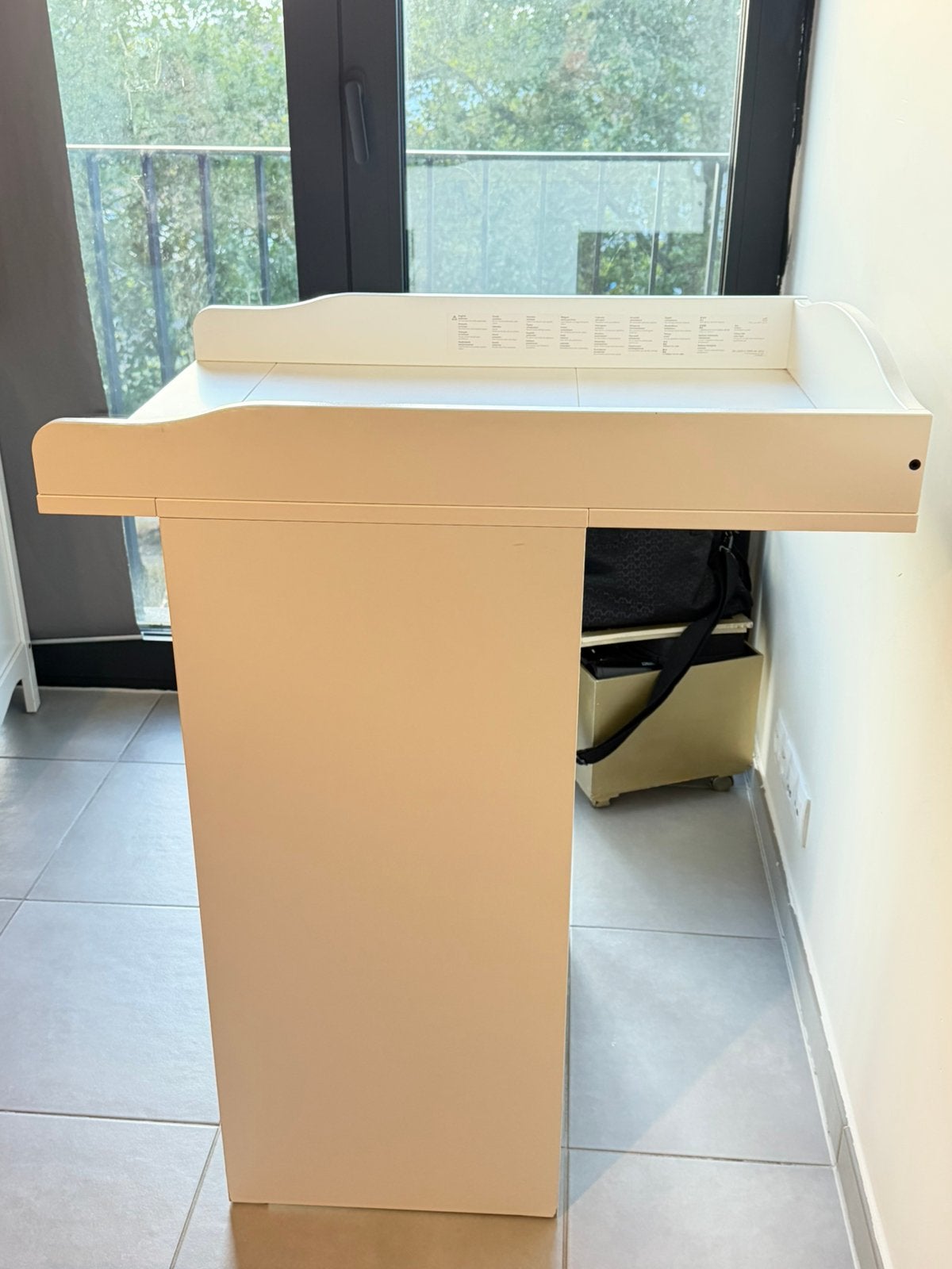 Table a langer, Enfants & Bébés, Chambre d'enfant | Tables & Chaises, Enlèvement, Comme neuf