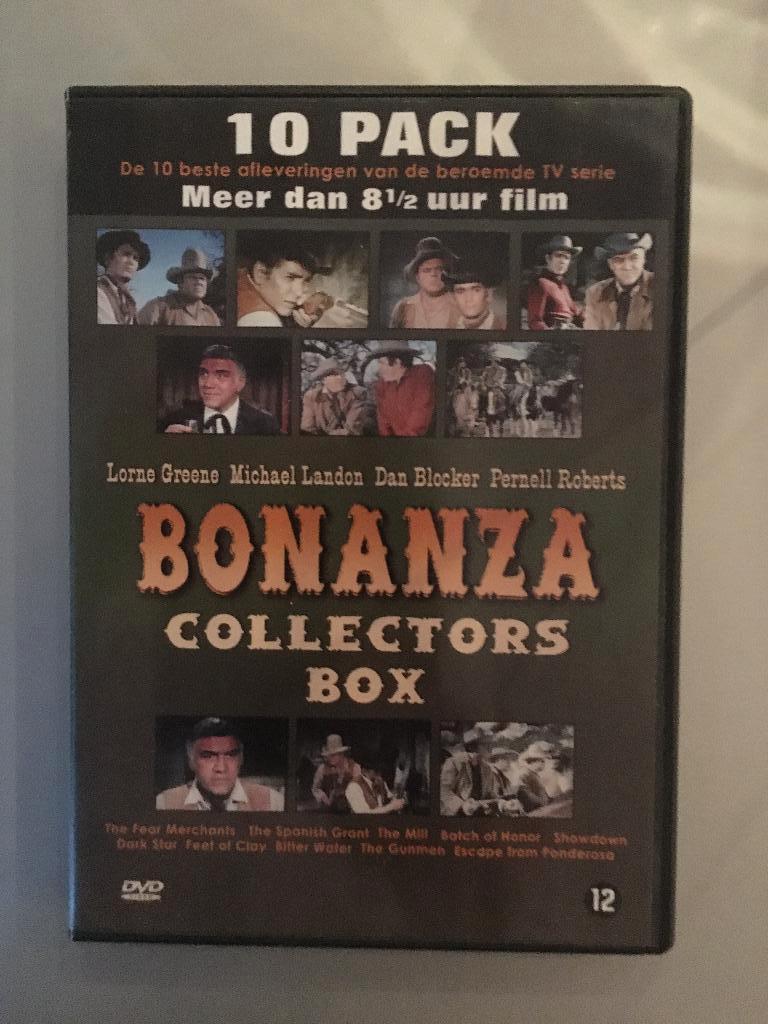 2 DVD box TV serie Bonanza : 10 beste afleveringen 8,5 uur, Enlèvement ou Envoi