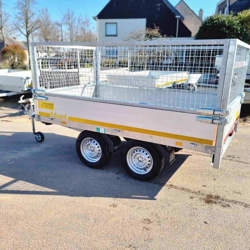 Ongeremde plateau aanhangwagens te huur, Ophalen, Info@van-hoecke.eu, Zo goed als nieuw, Varia