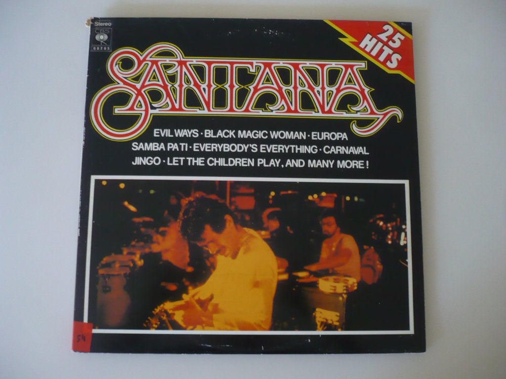 Vinyl Dubbel LP Santana ( 25 hits ), Cd's en Dvd's, Vinyl | Rock, Gebruikt, Hard Rock, Ophalen of Verzenden, 12 inch