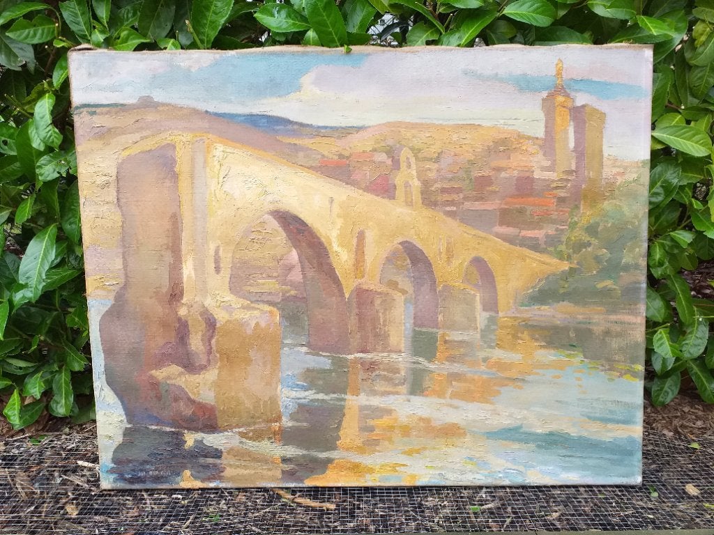 Schilderij, Antiek en Kunst, Ophalen of Verzenden, Gesigneerd