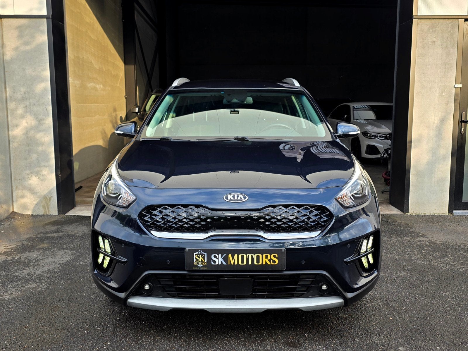 Niro HEV 1.6GDI DCT Facelift Leder ACC LaneA Fabrieksgaranti, Euro 6, Blauw, Leder, 5 zetels
