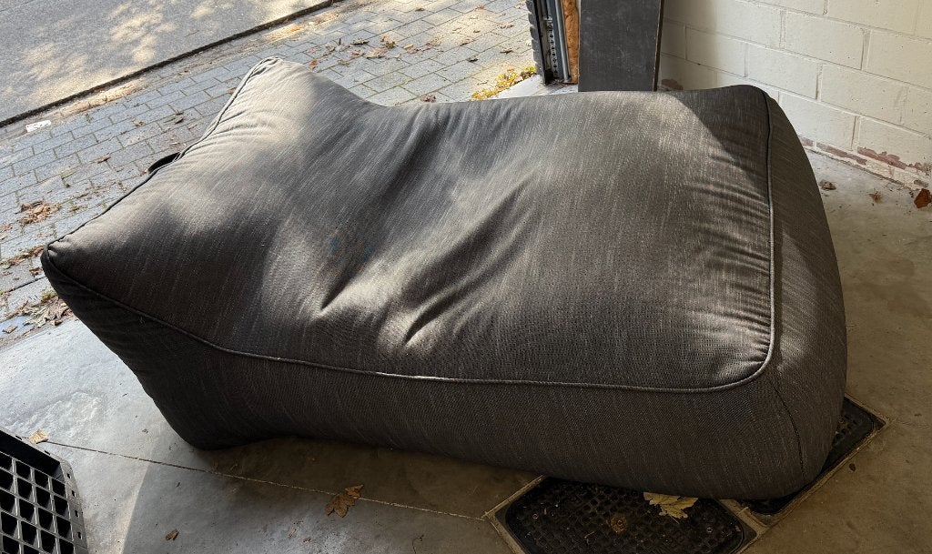 Sofa, beanbag, lounge zetel, Ophalen, Gebruikt, Eenpersoons, Stof