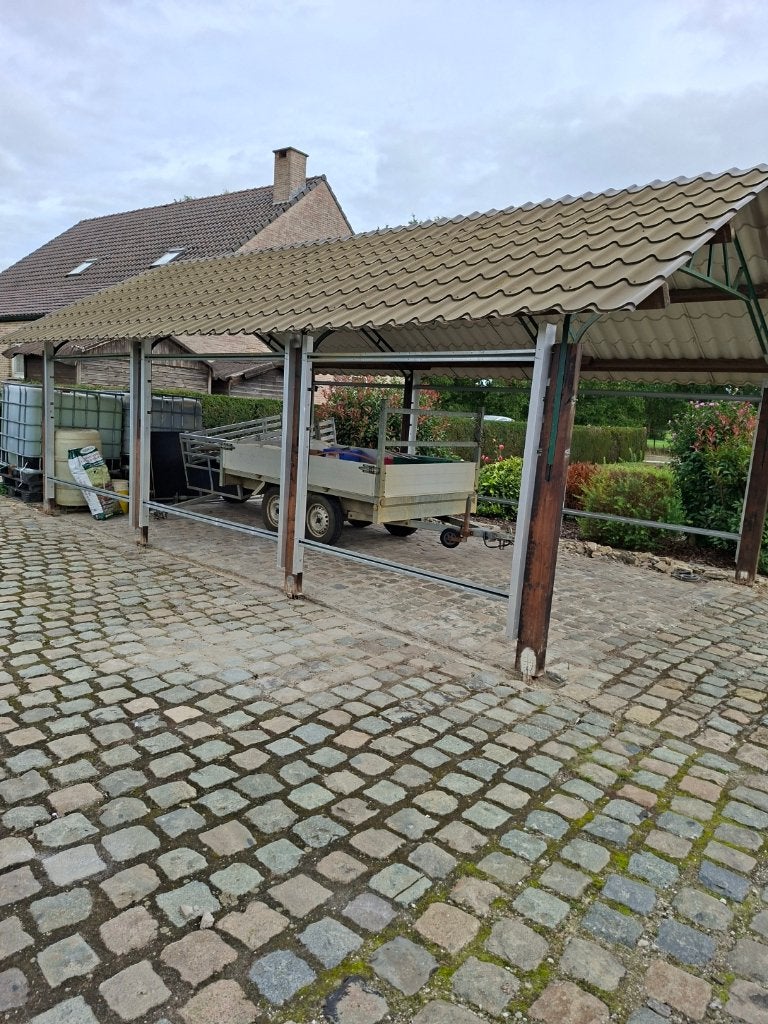 Afdak (in hout, ijzer en alu), Tuin en Terras, Ophalen, Gebruikt, Carport