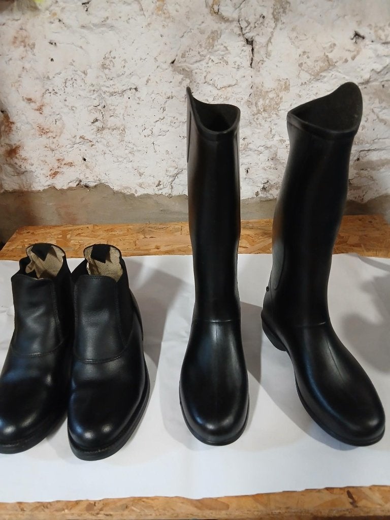 Bottes et boots équitation enfants, Neuf, Imperméable, Noir, Enlèvement