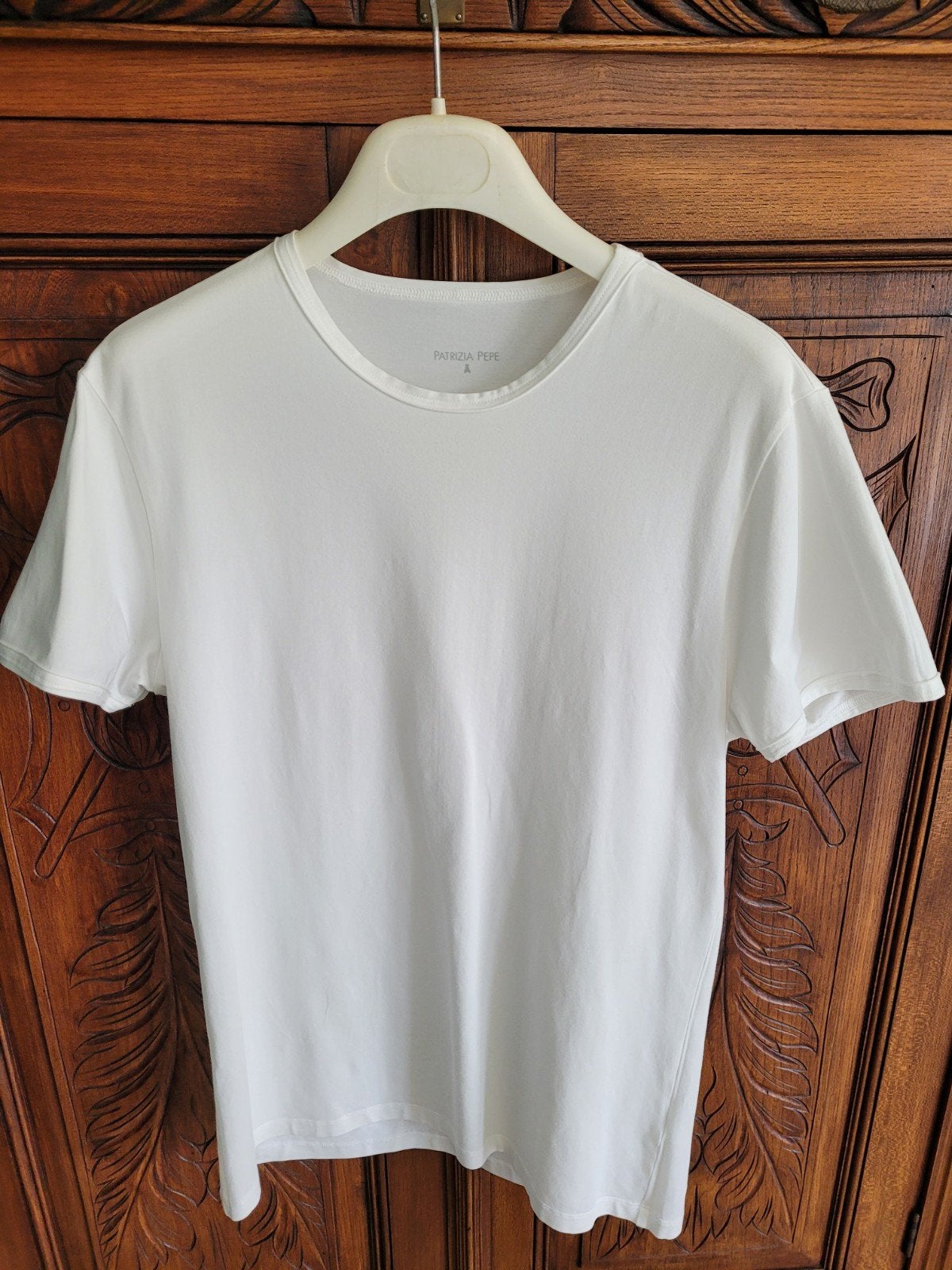 T-shirt stretch pour homme de la marque Patrizia Pepe, XXL, Enlèvement ou Envoi, Blanc