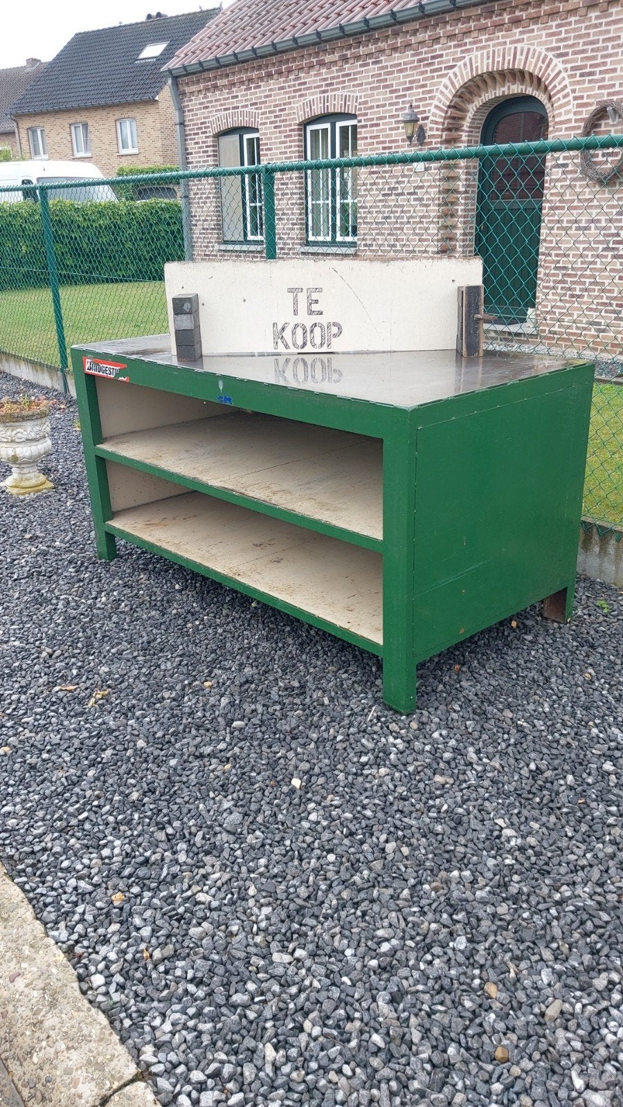 Werkbank/zware lastafel, geschatte gewicht 300kg, Doe-het-zelf en Bouw, Ophalen