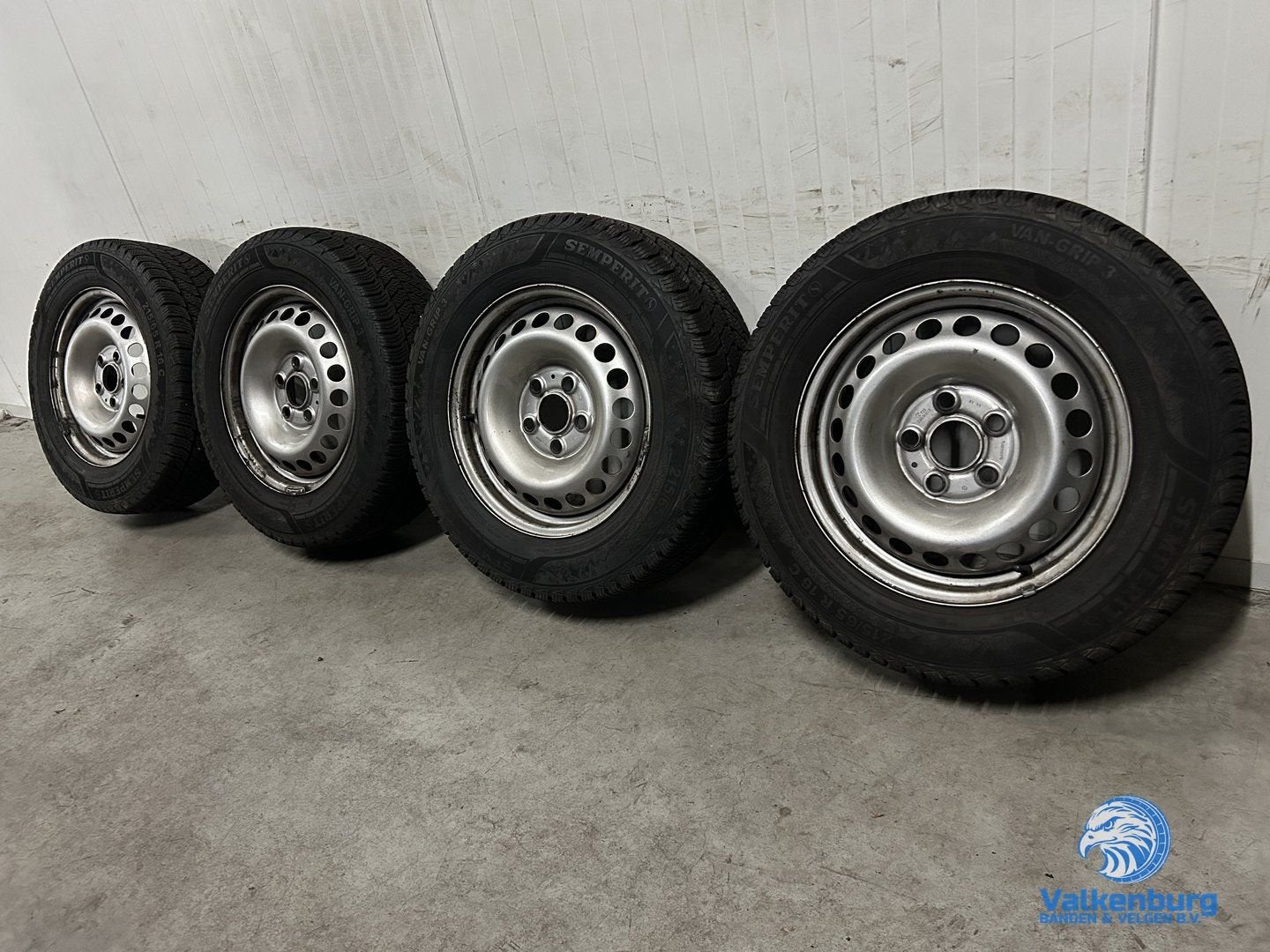 9mm! Originele VW Transporter T5 GP T6 T6.1 16 inch stalen v, Auto-onderdelen, -, Banden en Velgen, -, Bestelwagen