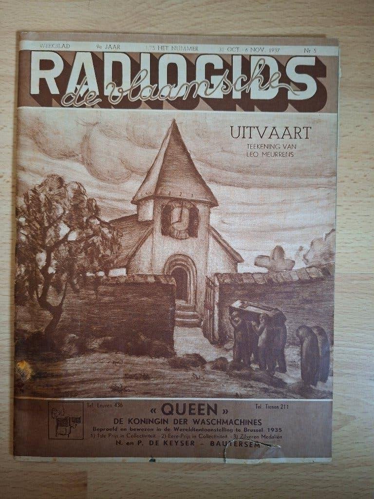 De Vlaamsche radiogids nr.5, Antiek en Kunst, Ophalen