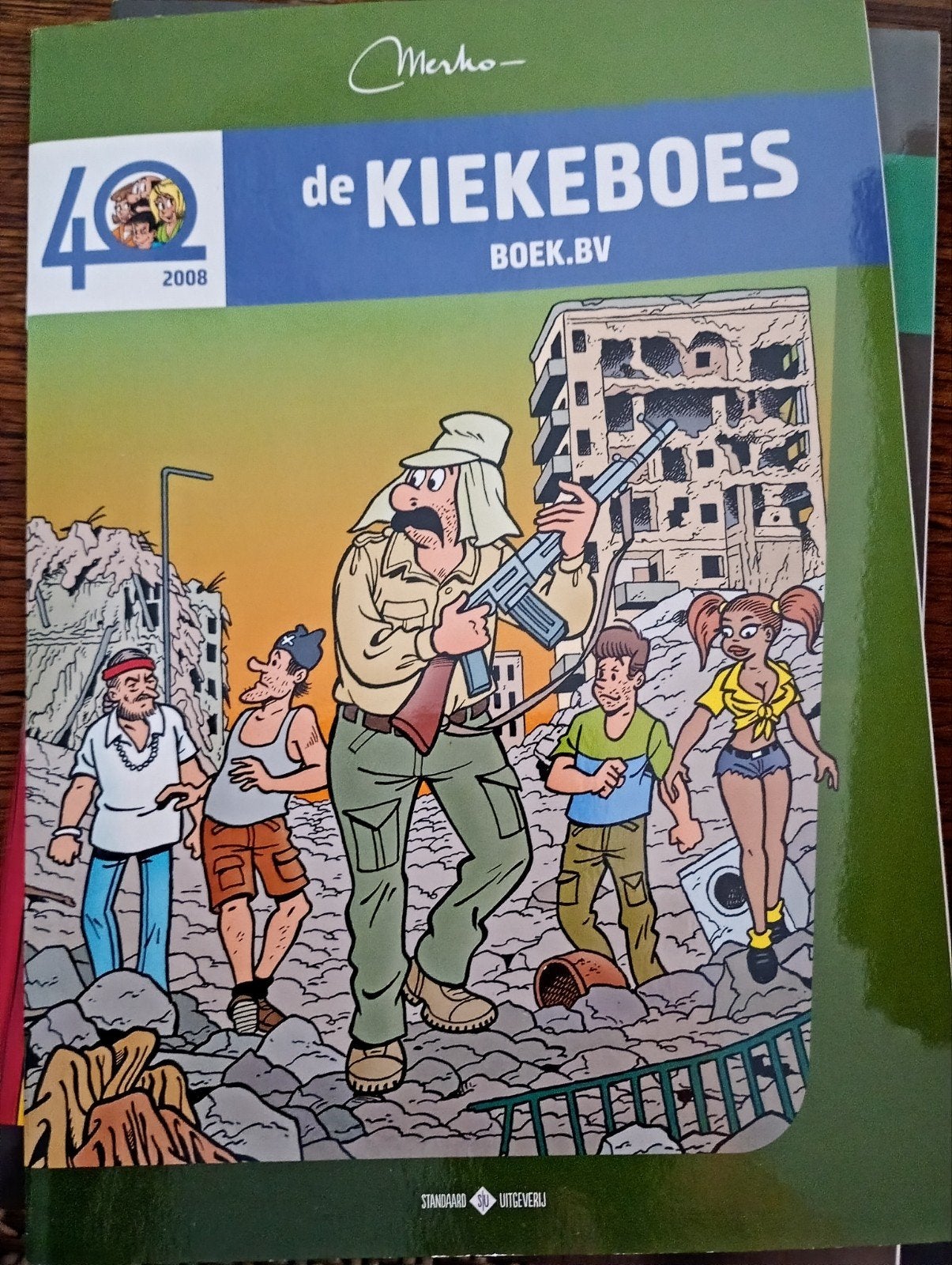 De kiekeboes Boek.bv, Boeken, Ophalen
