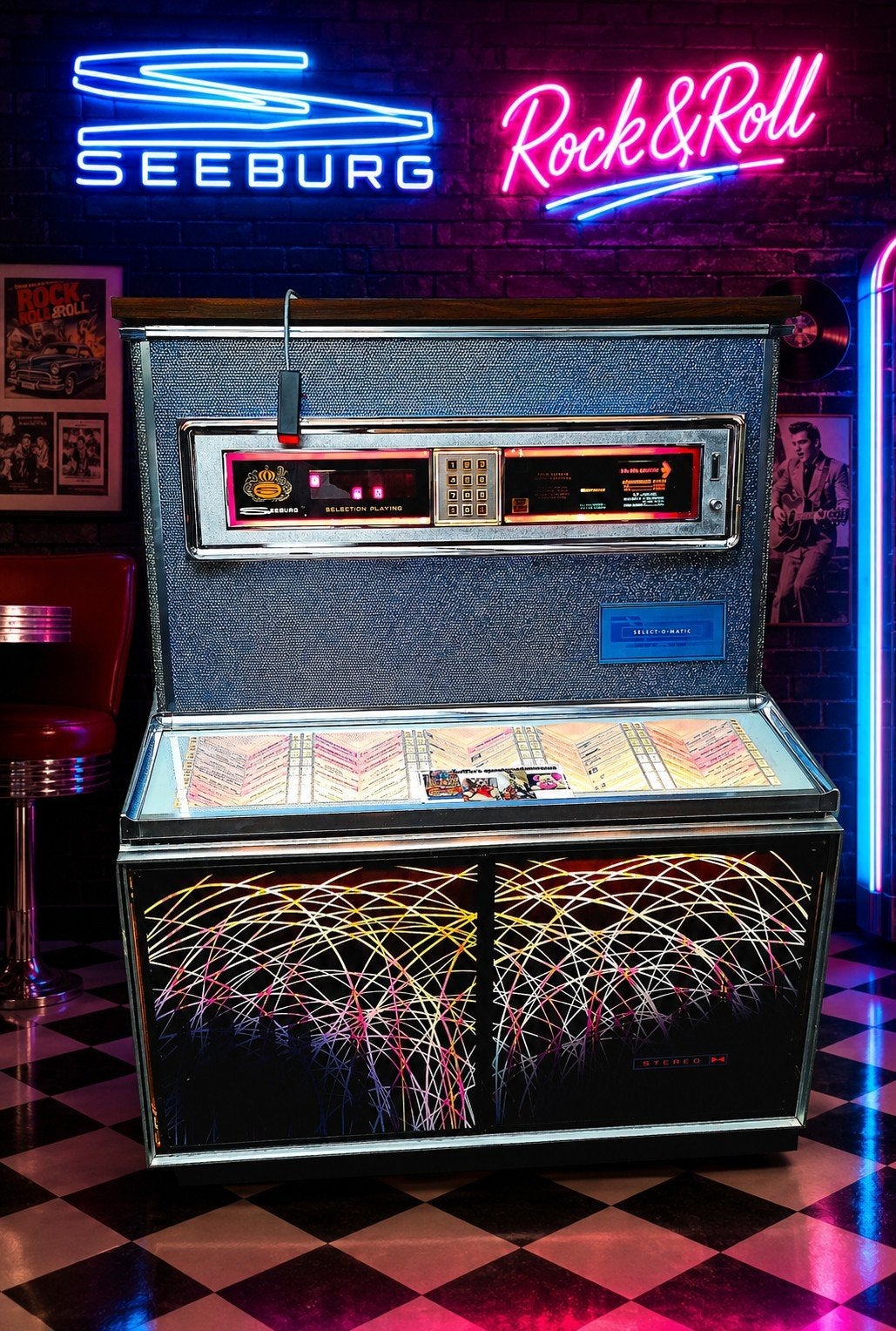 Juke-box Seeburg Apollo, Enlèvement, Seeburg